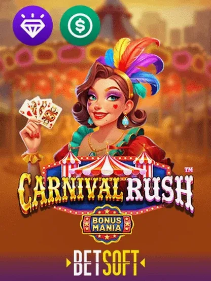Carnival Rush slot by Betsoft — BetJordan